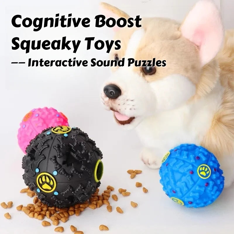 Interactive Treat Dispensing Chew Ball