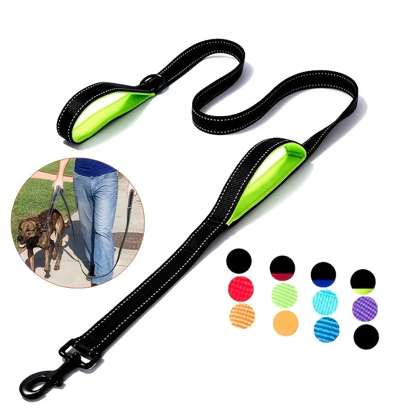 Dog Leash Heavy Duty Double Handle
