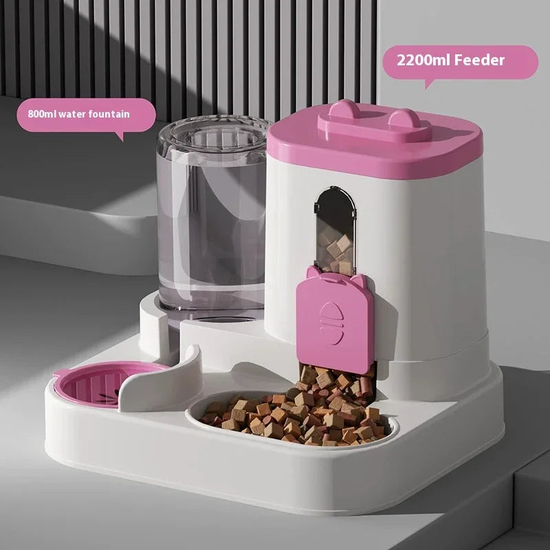 Dog Auto Feeder and Water Dispenser