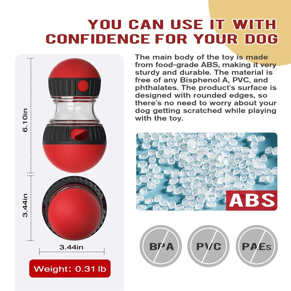 Interactive Dog Puzzle Toy with Treat Dispenser