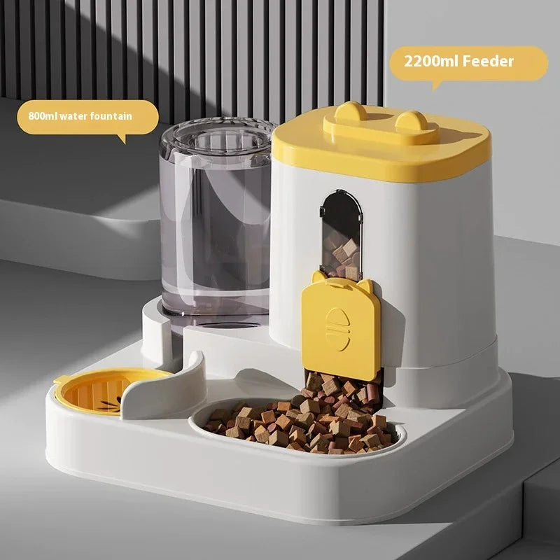 Dog Auto Feeder and Water Dispenser