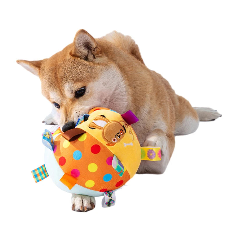 Plush Ball Dog Toy