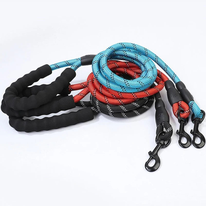 Dog Leash Braided Rope Adjustable