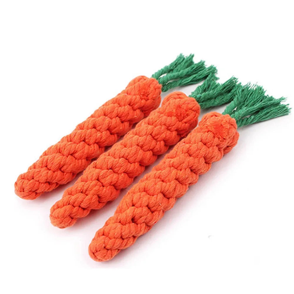 Carrot Dog pet toy bite-resistant