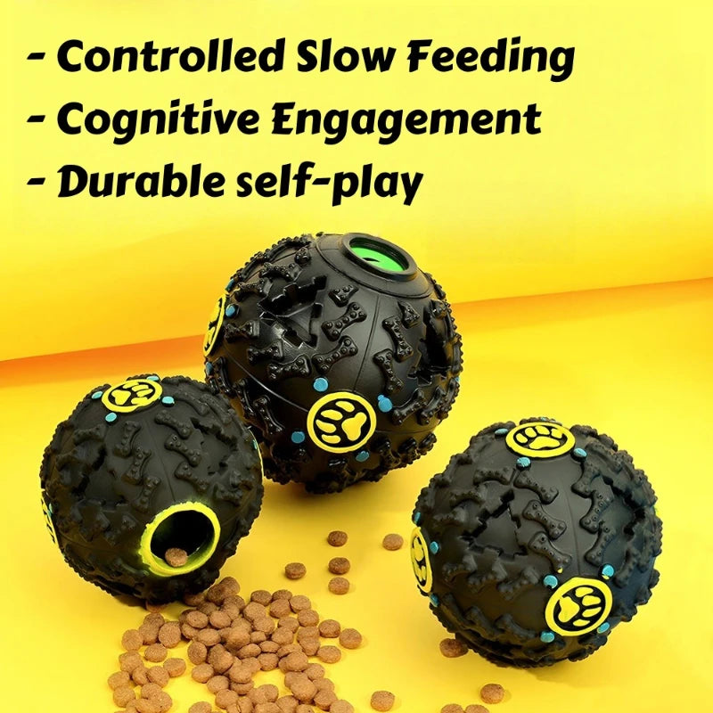 Interactive Treat Dispensing Chew Ball