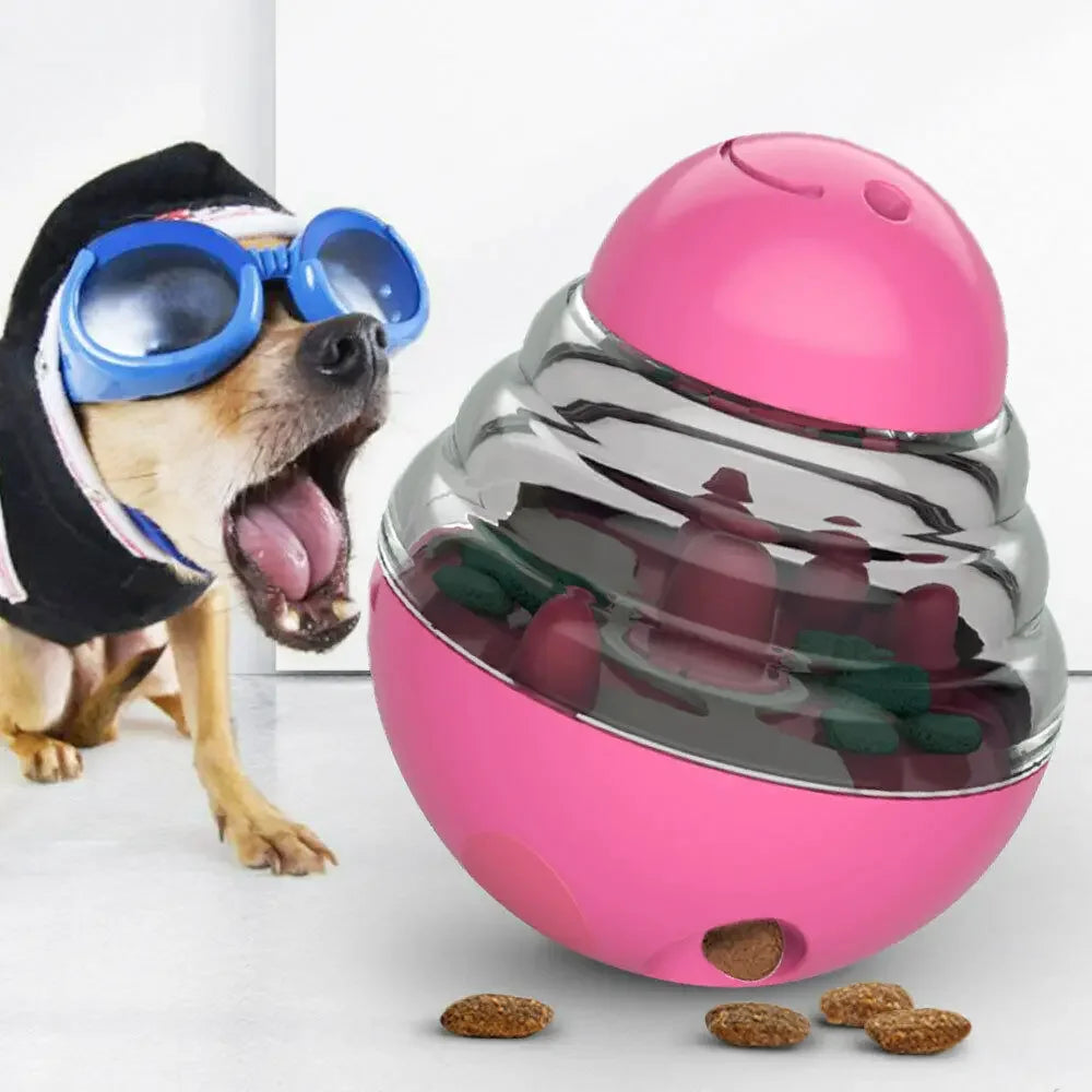 Interactive Dog Toys Slow Food Ball Food Dispenser