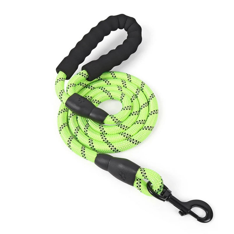 Dog Leash Braided Rope Adjustable