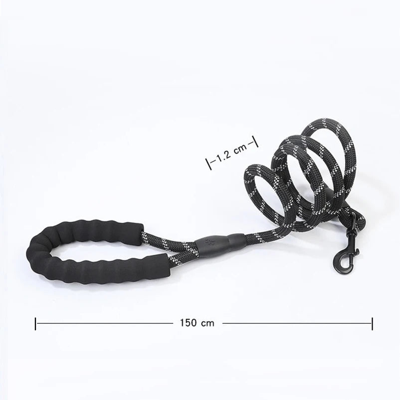 Dog Leash Braided Rope Adjustable