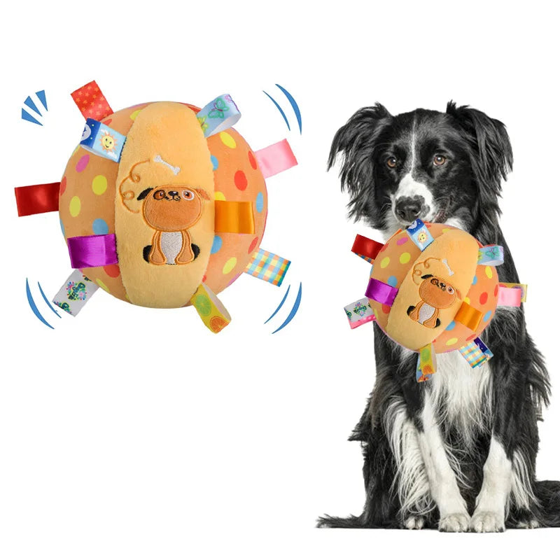 Plush Ball Dog Toy