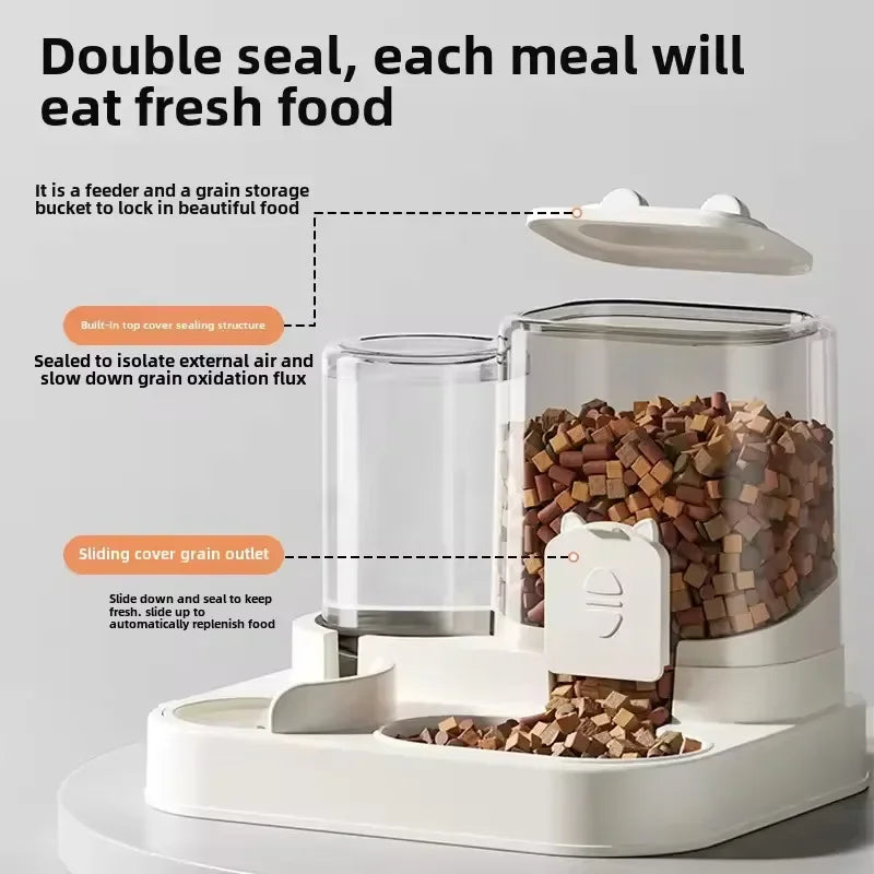 Dog Auto Feeder and Water Dispenser