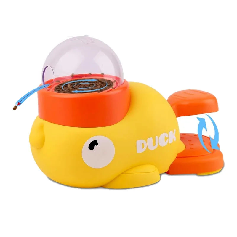 Treat Dispenser-Interactive Toy Anti Gulping Duck