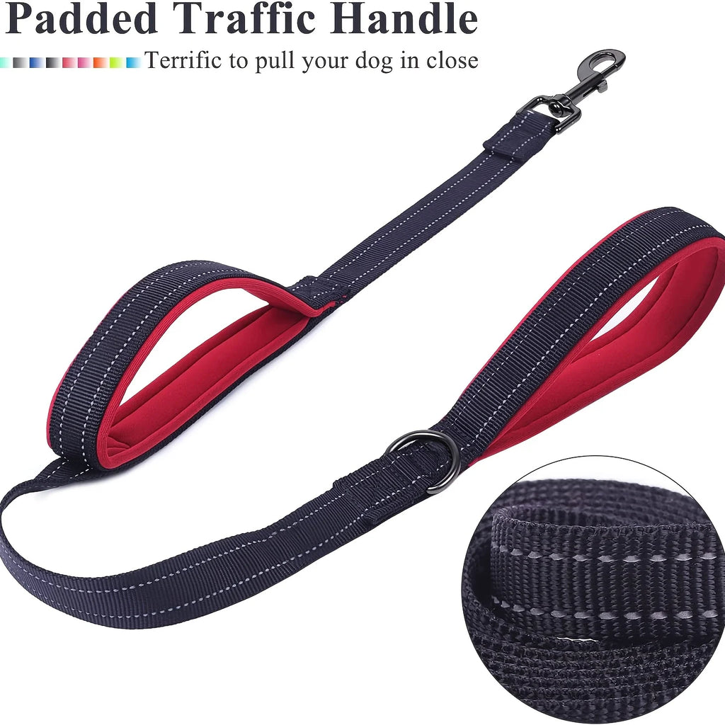 Dog Leash Heavy Duty Double Handle