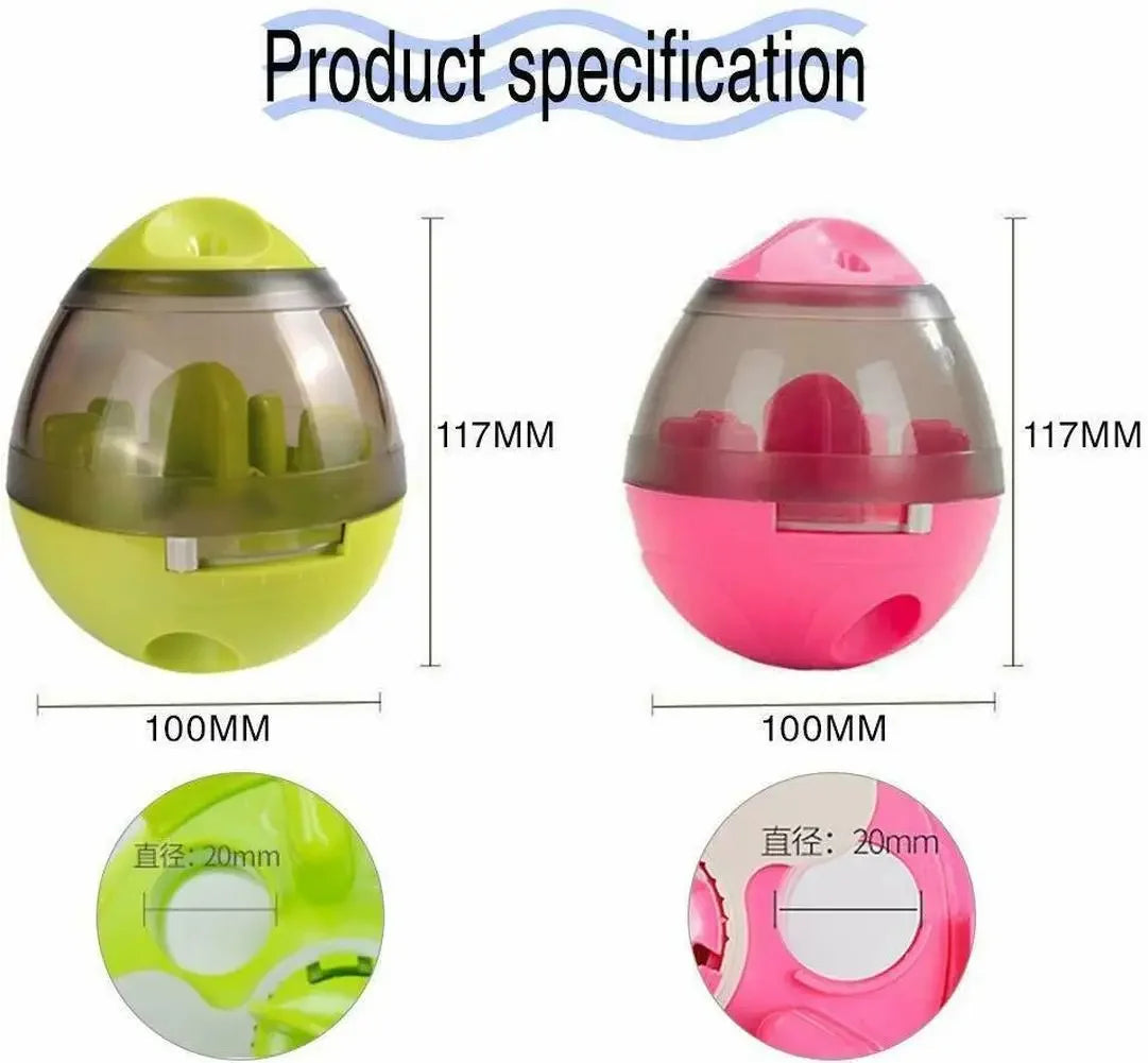 Interactive Dog Toys Slow Food Ball Food Dispenser