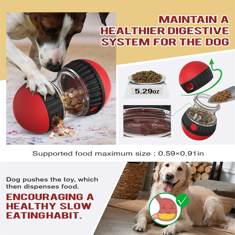 Interactive Dog Puzzle Toy with Treat Dispenser