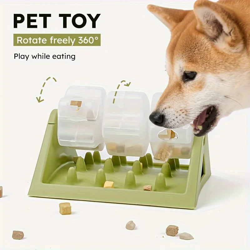 Interactive Dog Food Dispenser Puzzle