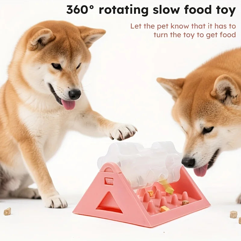 Interactive Dog Food Dispenser Puzzle