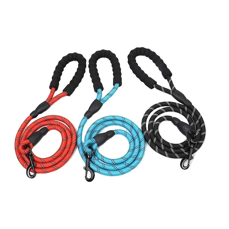 Dog Leash Braided Rope Adjustable