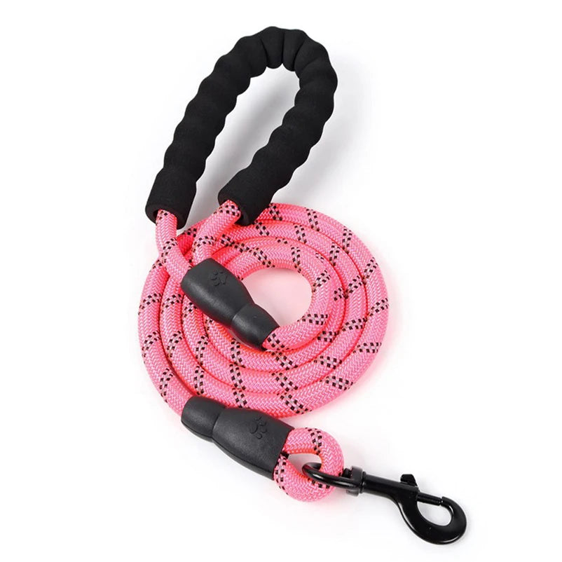 Dog Leash Braided Rope Adjustable